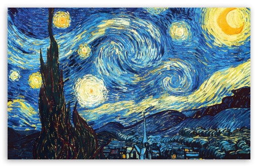 The Starry Night Wallpapers  Wallpaper Cave