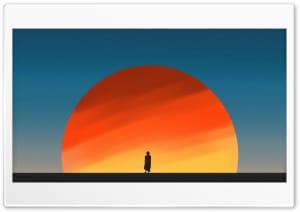 The Sunset 4K UHD Wallpaper for Widescreen and UltraWide Desktop, UltraHD TV, Smartphone, Tablet