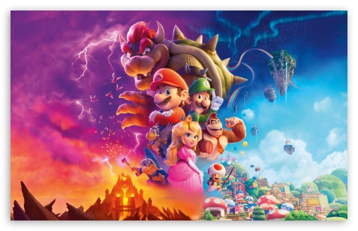 Download Super Mario 8K Phone Wallpaper