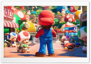 The Super Mario Bros Movie 4K UHD Wallpaper for Widescreen and UltraWide Desktop, UltraHD TV, Smartphone, Tablet
