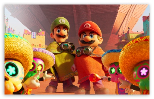 The Super Mario Galaxy Movie, Mario, Luigi UltraHD Wallpaper for UHD 16:9 ; HD 16:9 ; UltraWide 21:9 24:10 ; Widescreen 16:10 5:3 ; Fullscreen 4:3 5:4 3:2 ; Tablet 1:1 ;