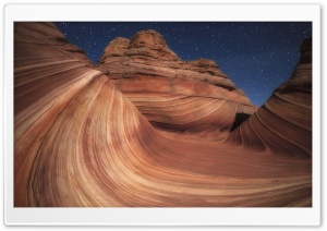 The Wave, Coyote Buttes North, Paria Canyon Vermilion Cliffs Wilderness, Arizona Ultra HD Wallpaper for 4K UHD Widescreen desktop, tablet & smartphone