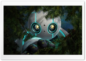 The Wild Robot 2024 Movie, Roz Ultra HD Wallpaper for 4K UHD Widescreen desktop, tablet & smartphone