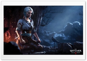 The Witcher 3 Wild Hunt Ciri Ultra HD Wallpaper for 4K UHD Widescreen desktop, tablet & smartphone