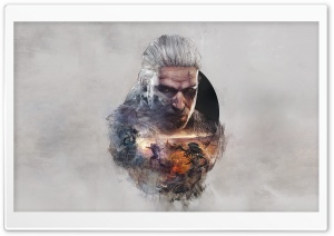 The Witcher 3 Wild Hunt Geralt FanArt Ultra HD Wallpaper for 4K UHD Widescreen desktop, tablet & smartphone