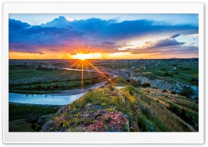 Theodore Roosevelt National Park Points of Interest 4K UHD Wallpaper for Widescreen and UltraWide Desktop, UltraHD TV, Smartphone, Tablet