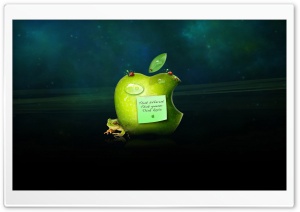 Think Apple Ultra HD Wallpaper for 4K UHD Widescreen desktop, tablet & smartphone