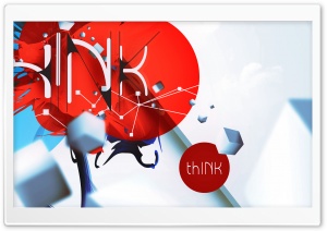 thINK (iPad retina optimized) V4 Ultra HD Wallpaper for 4K UHD Widescreen desktop, tablet & smartphone