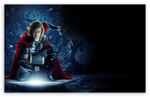 Thor Stormbreaker Axe Minimalist HD 4K Wallpaper #6.2768
