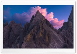 Three Peaks of Lavaredo, Sexten Dolomites 4K UHD Wallpaper for Widescreen and UltraWide Desktop, UltraHD TV, Smartphone, Tablet