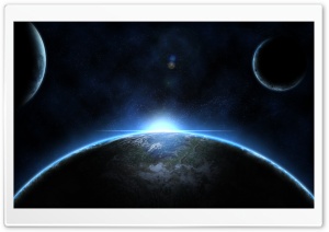 Three Planets Ultra HD Wallpaper for 4K UHD Widescreen desktop, tablet & smartphone
