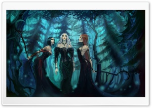 Three Witches Ultra HD Wallpaper for 4K UHD Widescreen desktop, tablet & smartphone