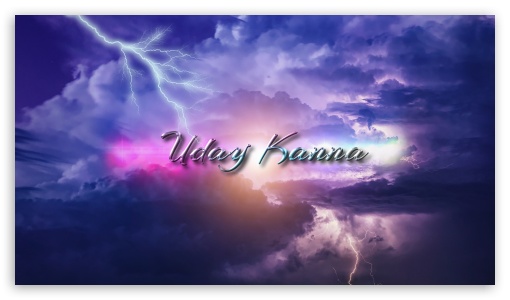 thunder stormes effects title design by kanna UltraHD Wallpaper for 8K UHD TV 16:9 Ultra High Definition 2160p 1440p 1080p 900p 720p ;