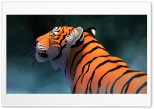 Tiger King Of The Wild 4K UHD Wallpaper for Widescreen and UltraWide Desktop, UltraHD TV, Smartphone, Tablet