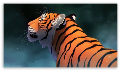 Tiger King Of The Wild UltraHD Wallpaper for UHD 16:9 ; HD 16:9 ;