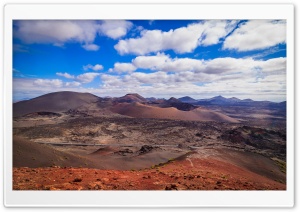 Timanfaya National Park, Island of Lanzarote, Canary Islands Ultra HD Wallpaper for 4K UHD Widescreen desktop, tablet & smartphone