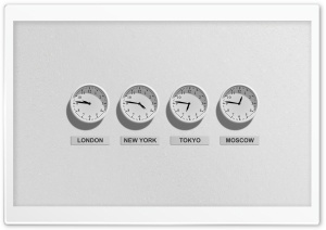 Time - The World Clock - Worldwide Ultra HD Wallpaper for 4K UHD Widescreen desktop, tablet & smartphone