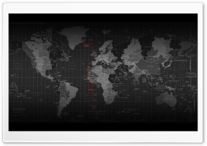 Time Zone Map Ultra HD Wallpaper for 4K UHD Widescreen desktop, tablet & smartphone