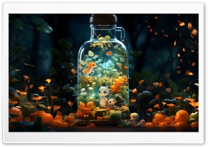 Tiny Creatures Artwork Ultra HD Wallpaper for 4K UHD Widescreen desktop, tablet & smartphone