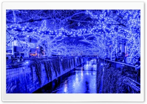 Tokyo Blue Grotto Japan Ultra HD Wallpaper for 4K UHD Widescreen desktop, tablet & smartphone