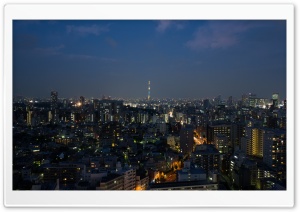 Tokyo Night Ultra HD Wallpaper for 4K UHD Widescreen desktop, tablet & smartphone