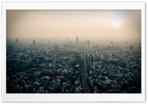 Tokyo Smog Ultra HD Wallpaper for 4K UHD Widescreen desktop, tablet & smartphone
