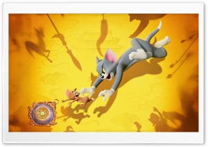 Tom and Jerry Forbidden Compass 2025 Movie 4K UHD Wallpaper for Widescreen and UltraWide Desktop, UltraHD TV, Smartphone, Tablet