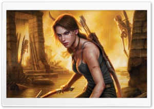 Tomb Raider 2013 Concept Art Ultra HD Wallpaper for 4K UHD Widescreen desktop, tablet & smartphone