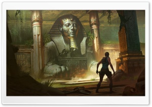 Tomb Raider Legacy of Atlantis Egypt Concept Art 4K UHD Wallpaper for Widescreen and UltraWide Desktop, UltraHD TV, Smartphone, Tablet