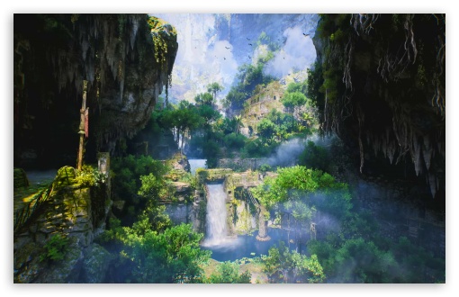 Tomb Raider Legacy of Atlantis Screenshot, Amazing Landscape UltraHD Wallpaper for UHD 16:9 ; HD 16:9 ; UltraWide 21:9 24:10 ; Widescreen 16:10 5:3 ; Fullscreen 4:3 5:4 3:2 ; Tablet 1:1 ;