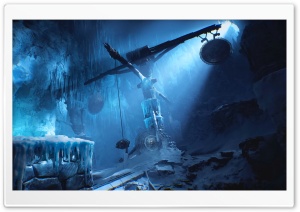 Tomb Raider Legacy of Atlantis Screenshot, Frozen in Time 4K UHD Wallpaper for Widescreen and UltraWide Desktop, UltraHD TV, Smartphone, Tablet