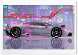 Tony Kokhan Design Lamborghini Huracan Super Crystal Home Umbrella Sofa Art Car 2018 Ultra HD Wallpaper for 4K UHD Widescreen desktop, tablet & smartphone