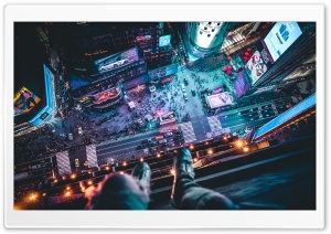 Top of Skyscraper Selfie Ultra HD Wallpaper for 4K UHD Widescreen desktop, tablet & smartphone