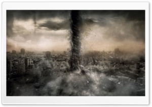 Tornado Hell Ultra HD Wallpaper for 4K UHD Widescreen desktop, tablet & smartphone