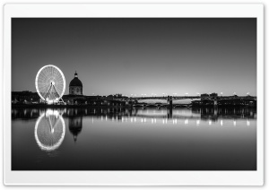 Toulouse Black and White Ultra HD Wallpaper for 4K UHD Widescreen desktop, tablet & smartphone
