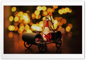 Toy Santa Ultra HD Wallpaper for 4K UHD Widescreen desktop, tablet & smartphone