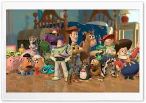 Toy Story 2 Characters Ultra HD Wallpaper for 4K UHD Widescreen desktop, tablet & smartphone