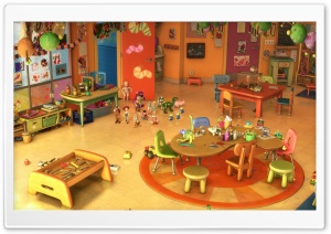Toy Story 3 Kindergarten Ultra HD Wallpaper for 4K UHD Widescreen desktop, tablet & smartphone