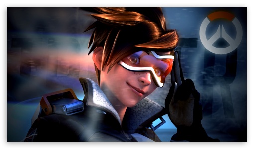 Wallpaper Art, tracer, overwatch, Tracer for mobile and desktop