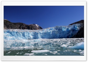 Tracy Arm Fjord Alaska Ice Ultra HD Wallpaper for 4K UHD Widescreen Desktop, Lockscreen, Screensaver, TV, Tablet, Smartphone