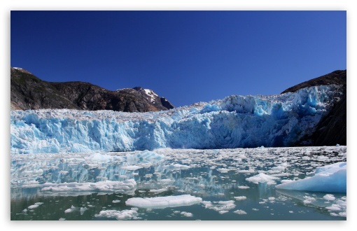 Tracy Arm Fjord Alaska Ice UltraHD Wallpaper for Widescreen 16:10 ;