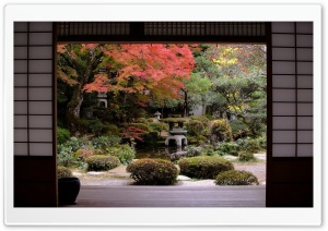 Traditional Japanese Garden Ultra HD Wallpaper for 4K UHD Widescreen desktop, tablet & smartphone