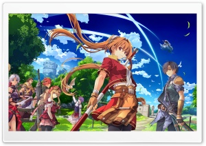 Trails in the Sky 1st Chapter 4K UHD Wallpaper for Widescreen and UltraWide Desktop, UltraHD TV, Smartphone, Tablet