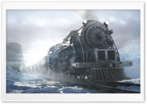 Train 3D Ultra HD Wallpaper for 4K UHD Widescreen desktop, tablet & smartphone
