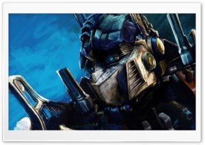 Transformers Optimus Prime Artwork Ultra HD Wallpaper for 4K UHD Widescreen desktop, tablet & smartphone
