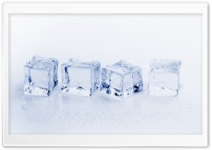 Transparent Ice Cubes Ultra HD Wallpaper for 4K UHD Widescreen desktop, tablet & smartphone