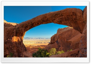 Travel Double O Arch, Utah, Beautiful View Ultra HD Wallpaper for 4K UHD Widescreen desktop, tablet & smartphone