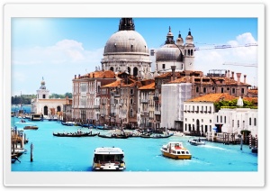 Travel, Grand Canal in Venice, Europe Ultra HD Wallpaper for 4K UHD Widescreen desktop, tablet & smartphone