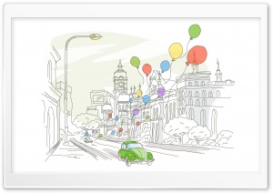 Travel Illustrations 21 Ultra HD Wallpaper for 4K UHD Widescreen desktop, tablet & smartphone