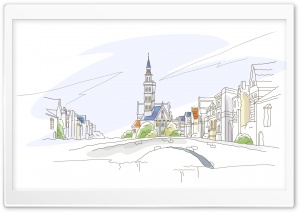 Travel Illustrations 4 Ultra HD Wallpaper for 4K UHD Widescreen desktop, tablet & smartphone